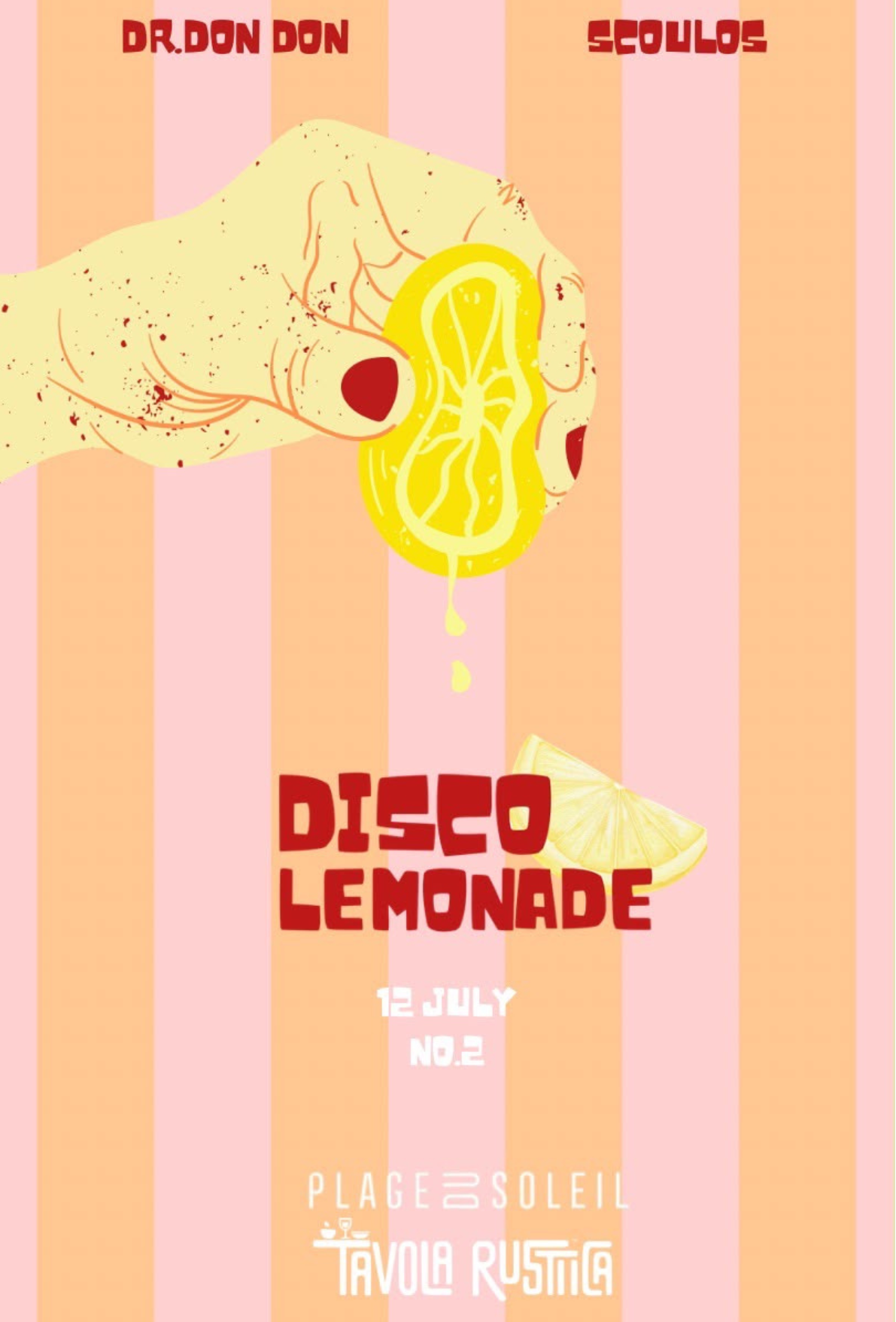 Disco Lemonade Manos Scoulos and Dr.Don Don